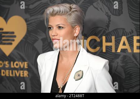 New York, USA. Oktober 2023. Victoria Brito nimmt am 16. Oktober 2023 an den Golden Heart Awards 2023 Teil, wobei God's Love We Deliver at the Glasshouse, New York, NY, teilnimmt. (Foto: Anthony Behar/SIPA USA) Credit: SIPA USA/Alamy Live News Stockfoto
