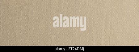 Glattes, hellbraunes Gewebe für die Vorhangherstellung Stockfoto