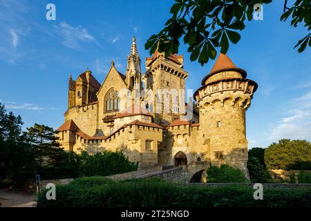 Schloss Kreuzenstein in Leobendorf bei Wien Österreich Stockfoto