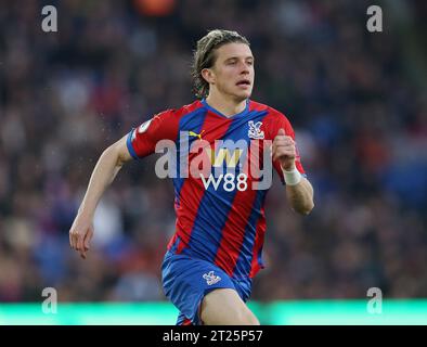 Conor Gallagher vom Crystal Palace gegen Leeds United. - Crystal Palace gegen Leeds United, Premier League, Selhurst Park, London - 25. April 2022 nur redaktionelle Verwendung - DataCo-Einschränkungen gelten Stockfoto