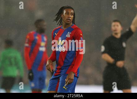 Michael Olise vom Kristallpalast. - Crystal Palace gegen Stoke City, The Emirates FA Cup fünfte Runde, Selhurst Park, London - 1. März 2022 nur redaktionelle Verwendung - DataCo-Einschränkungen gelten Stockfoto