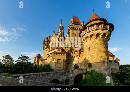 Schloss Kreuzenstein in Leobendorf bei Wien Österreich Stockfoto