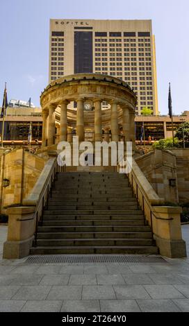 The Shrine of Remembrance, Anzac Square, Brisbane, Queensland, Australien Stockfoto