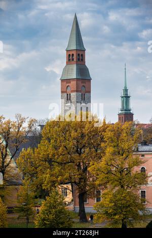 Nationalmuseum Finnlands, Kansallismuseo, Helsinki Stockfoto