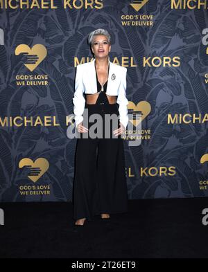 16. Oktober 2023, New York, New York, USA: Victoria Brito nimmt an der Feier der „God's Love We Deliver 2023 Golden Heart Awards“ im Glasshouse in New York Teil. (Credit Image: © Photo Image Press via ZUMA Press Wire) NUR REDAKTIONELLE VERWENDUNG! Nicht für kommerzielle ZWECKE! Stockfoto