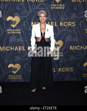 16. Oktober 2023, New York, New York, USA: Victoria Brito nimmt an der Feier der „God's Love We Deliver 2023 Golden Heart Awards“ im Glasshouse in New York Teil. (Credit Image: © Photo Image Press via ZUMA Press Wire) NUR REDAKTIONELLE VERWENDUNG! Nicht für kommerzielle ZWECKE! Stockfoto