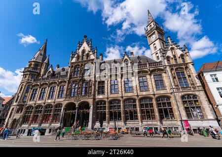 Einkaufszentrum de Post und Luxushotel 1898 The Post in Gent, Belgien Stockfoto