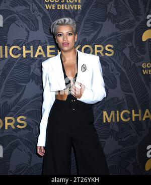 16. Oktober 2023, New York, New York, USA: Victoria Brito nimmt an der Feier der „God's Love We Deliver 2023 Golden Heart Awards“ im Glasshouse in New York Teil. (Credit Image: © Photo Image Press via ZUMA Press Wire) NUR REDAKTIONELLE VERWENDUNG! Nicht für kommerzielle ZWECKE! Stockfoto