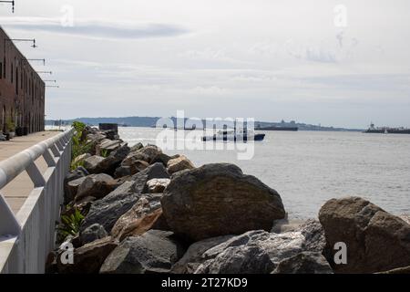 brooklyn New york Red Hook Yard Stockfoto