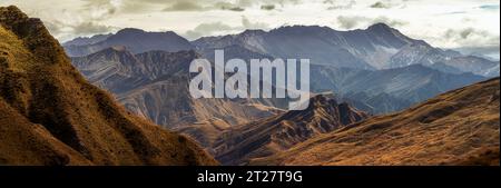 Skippers Canyon, Queenstown, Central Otago, Neuseeland Stockfoto