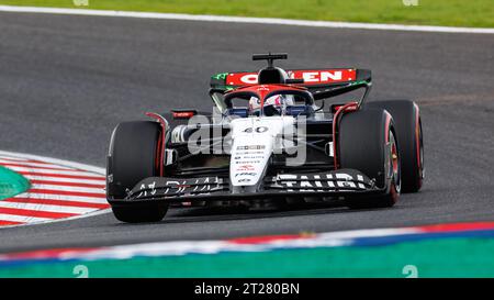 Suzuka Grand Prix Circuit, 18. Oktober 2023: Liam Lawson während des Formel 1 Grand Prix von Japan 2023. Stockfoto