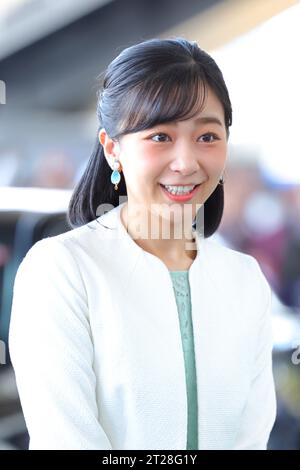 Ariake Coliseum, Tokio, Japan. Oktober 2023. Prinzessin Kako, 18. OKTOBER 2023 - Tennis : Kinoshita Group Japan Open Tennis Championships 2023 im Ariake Coliseum, Tokio, Japan. Quelle: Naoki Nishimura/AFLO SPORT/Alamy Live News Stockfoto