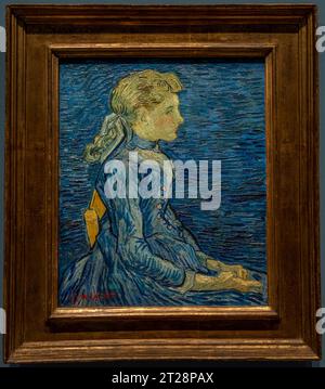 Paris, Frankreich - 10 08 2023: Museum Orsay. Adeline Ravoux gemalt von Vincent Van Gogh Stockfoto