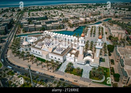 Grand Mosque aus der Vogelperspektive KAUST Saudi Arabien Stockfoto
