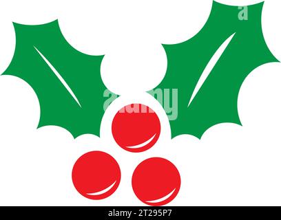 Weihnachtsmuster mit grünen stechpalmenblättern und Beeren. Vektorabbildung Stock Vektor