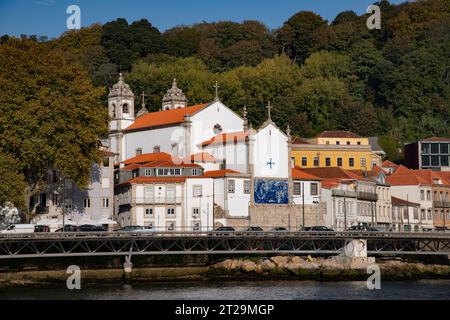 Pfarrkirche Massarelos, Porto, Portugal Stockfoto