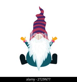 GNOME T-Shirt Design Vektor Stock Vektor