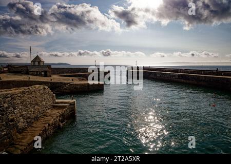 Charlestown Harbour Stockfoto