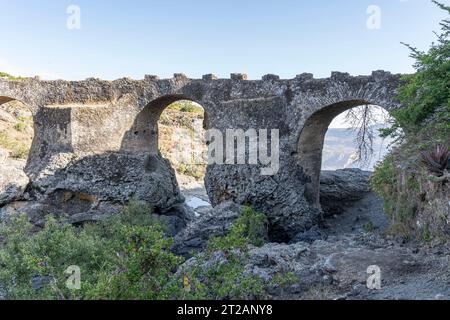 Blick über die Landschaft des Simien Mountains National Park, Äthiopien Stockfoto