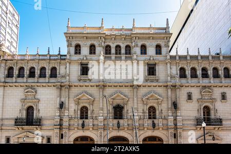 Das Teatro Nacional Cervantes, auch bekannt als Teatro Nacional de Buenos Aires, befindet sich in der Stadt Buenos Aires in Argentinien. Es ist ein National Hi Stockfoto