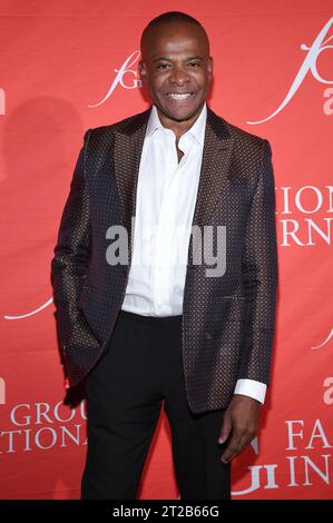 New York, USA. Oktober 2023. Frederick Anderson nimmt an der Fashion Group International (FGI) Night of Stars im Plaza Hotel, New York, NY, am 17. Oktober 2023 Teil. (Foto: Anthony Behar/SIPA USA) Credit: SIPA USA/Alamy Live News Stockfoto