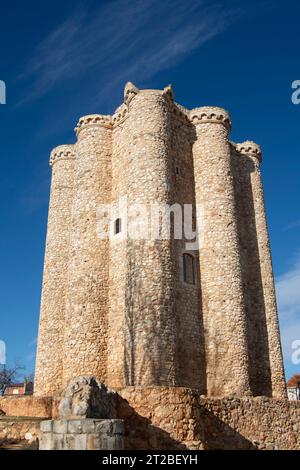 Castillo de Villarejo de Salvanés Stockfoto