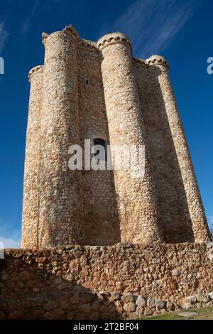 Castillo de Villarejo de Salvanés Stockfoto