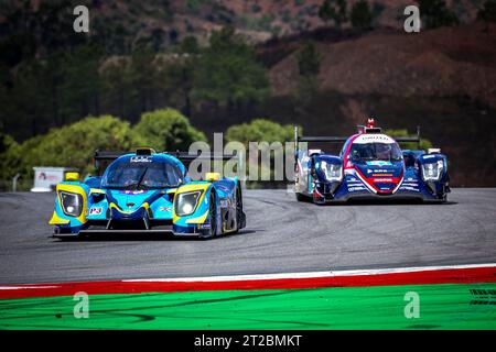 Portimao, Portugal. September 2023. 15 FELBERMAYR Horst (aut), JULIEN Gael (fra), KAPRZYK Mateusz (pol), RLR M Sport, Ligier JS P320 - Nissan, Aktion während der 4 Stunden der Algarve 2023, 5. Runde der europäischen Le Mans Serie 2023 vom 18. Bis 20. Oktober 2023 in Portimao, Portugal - Foto Paulo Maria/DPPI Credit: DPPI Media/Alamy Live News Stockfoto