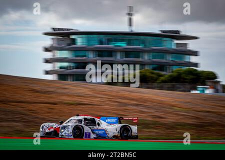 Portimao, Portugal. September 2023. 07 WELLS Anthony (gbr), HARPER-Ellam Ryan (gbr), Nielsen Racing, Ligier JS P320 - Nissan, Aktion während der 4 Stunden der Algarve 2023, 5. Runde der European Le Mans Series 2023 vom 18. Bis 20. Oktober 2023 in Portimao, Portugal - Photo Paulo Maria/DPPI Credit: DPPI Media/Alamy Live News Stockfoto