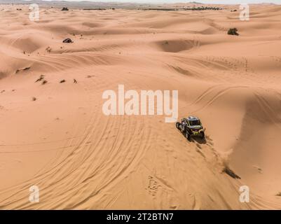 Merzouga, Maroc. Oktober 2023. 408 SZUSTKOWSKI Robin (pol), GRYSZCZUK Albert (pol), Xtreme Plus - CST - Polaris, Polaris RZR Pro R Sport, Action während der 5. Phase der Rallye du Maroc 2023, am 18. Oktober 2023 in Merzouga, Marokko - Foto Frédéric Le Floc'h/DPPI Credit: DPPI Media/Alamy Live News Stockfoto