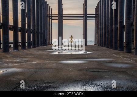 Das Ocean Sanctuary Chittaphawan Monks College im Naklua District Chonburi in Thailand Asien Stockfoto