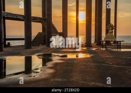 Das Ocean Sanctuary Chittaphawan Monks College im Naklua District Chonburi in Thailand Asien Stockfoto