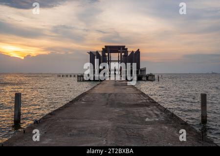 Das Ocean Sanctuary Chittaphawan Monks College im Naklua District Chonburi in Thailand Asien Stockfoto
