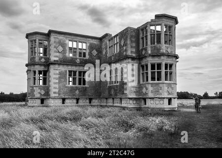 Lyveden, unvollendetes elisabthan Mansion, Northamptonshire, Großbritannien Stockfoto