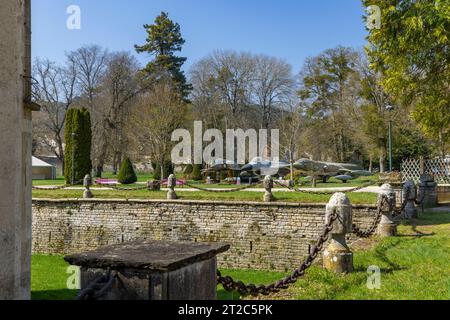 Schloss Savigny-les-Beaune (Chateau de Savigny-les-Beaune), Cote de Nuits, Burgund, Frankreich Stockfoto