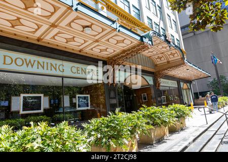 Downing Centre Gerichtsgebäude im Stadtzentrum von Sydney für Lokal- und Bezirksgerichte Angelegenheiten der Staatsregierung, New South Wales, Australien Stockfoto