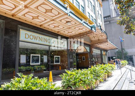 Downing Centre Gerichtsgebäude im Stadtzentrum von Sydney für Lokal- und Bezirksgerichte Angelegenheiten der Staatsregierung, New South Wales, Australien Stockfoto