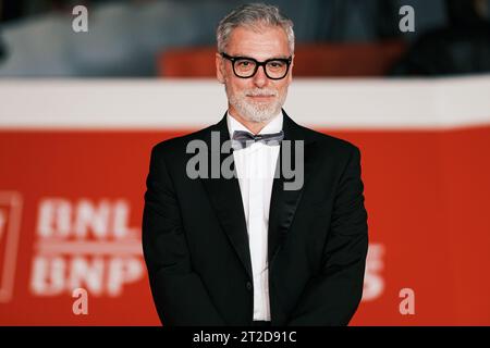 Federico Mollicone besucht einen roten Teppich für den Film „C'è Ancora Domani“ während des 18. Rom Film Festivals im Auditorium Parco Della Musica in Rom. (Foto: Elena Vizzoca / SOPA Images/SIPA USA) Stockfoto