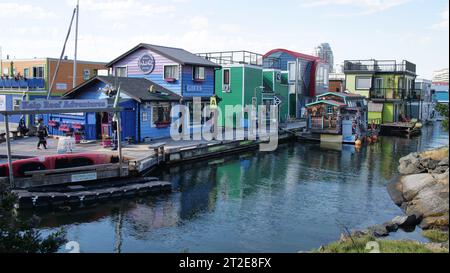 Fisherman's Wharf Park Victoria Vancouver Island Stockfoto