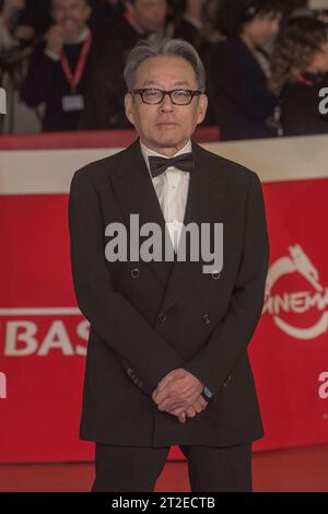 Italien, Rom, 18. Oktober 2023. 18. Rom Film Festival 2023 im Bild: Japanischer Komponist Shigeru Umebayashi Foto © Fabio Mazzarella/Sintesi/Alamy Live News Stockfoto