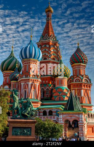 23. September 2015, Moskau, Russland. St. Basilius-Kathedrale in Moskau, Russland. Stockfoto