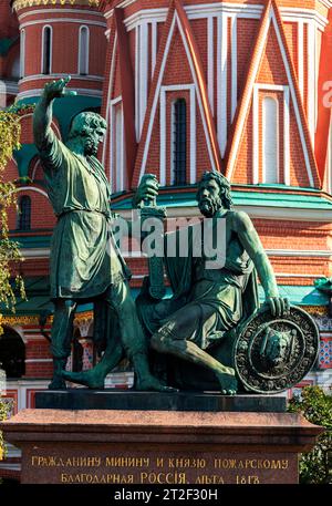 23. September 2015, Moskau, Russland. St. Basilius-Kathedrale in Moskau, Russland. Stockfoto