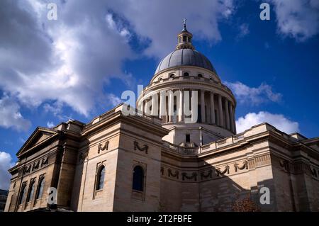 National Hall of Fame Pantheon, Montagne Sainte-Genevieve oder Hügel von Saint Genoveva, Paris, Frankreich Stockfoto