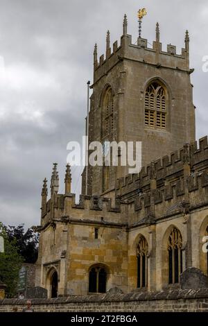 St Peter's Church, Winchcombe, Cheltenham, England, Vereinigtes Königreich Stockfoto