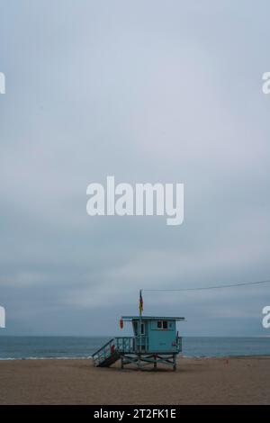 Malibu, Kalifornien Vereinigte Staaten Â», August 2017: Rettungswache an der Küste von Malibu Stockfoto