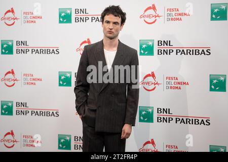 ROM, ITALIEN - 19. OKTOBER: Tom Sturridge nimmt am 19. OKTOBER 2023 am Auditorium Parco Della Musica in Rom Teil (Foto: Luca Carlino/NurPhoto)0 Credit: NurPhoto SRL/Alamy Live News Stockfoto