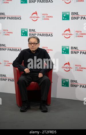 ROM, ITALIEN - 19. OKTOBER: Shigeru Umebayashi nimmt am 19. OKTOBER 2023 am Auditorium Parco Della Musica in Rom Teil. (Foto: Luca Carlino/NurPhoto) Credit: NurPhoto SRL/Alamy Live News Stockfoto