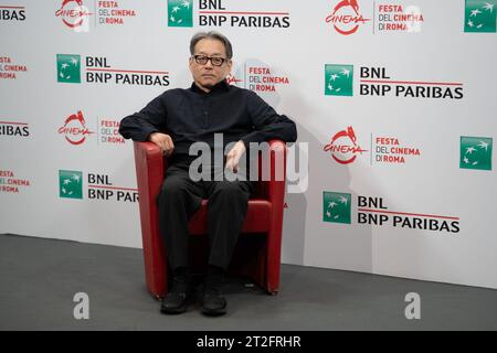 ROM, ITALIEN - 19. OKTOBER: Shigeru Umebayashi nimmt am 19. OKTOBER 2023 am Auditorium Parco Della Musica in Rom Teil. (Foto: Luca Carlino/NurPhoto) Credit: NurPhoto SRL/Alamy Live News Stockfoto