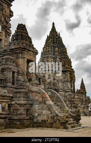 Candi Prambanan. Indonesien Stockfoto