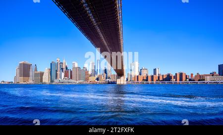 Die Skyline von manhattan, New york Stockfoto